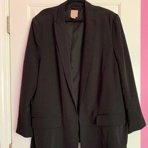 H&M Plus Size Black Blazer Size 24